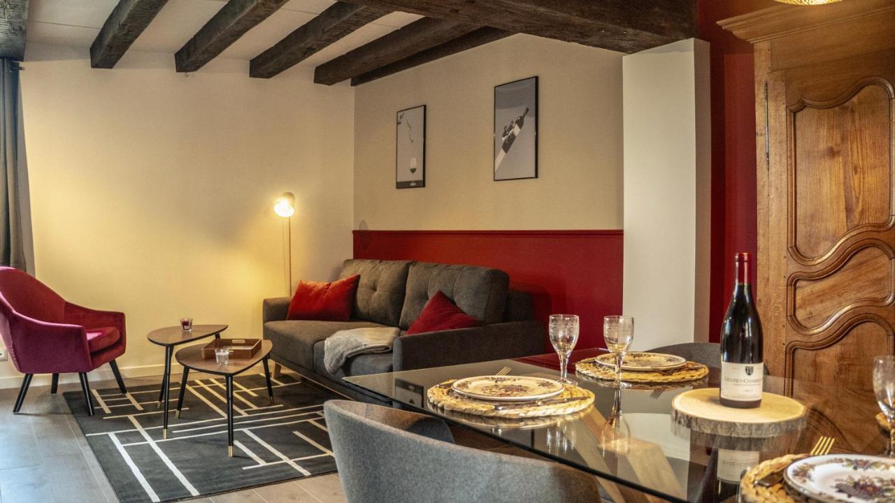 Le Sommelier Chalon - Meuble De Tourisme 2 Etoiles 아파트 외부 사진